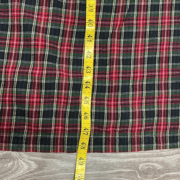 Erika Taylor Intimates Flannel Plaid Full Length Long Nightgown - Picture 10 of 14